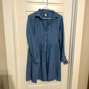 J. Crew women’s Jean dress.